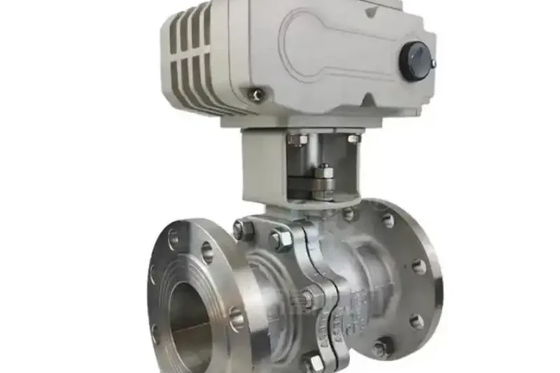 Which parameters determine the production stability of electric ball valve actuators?