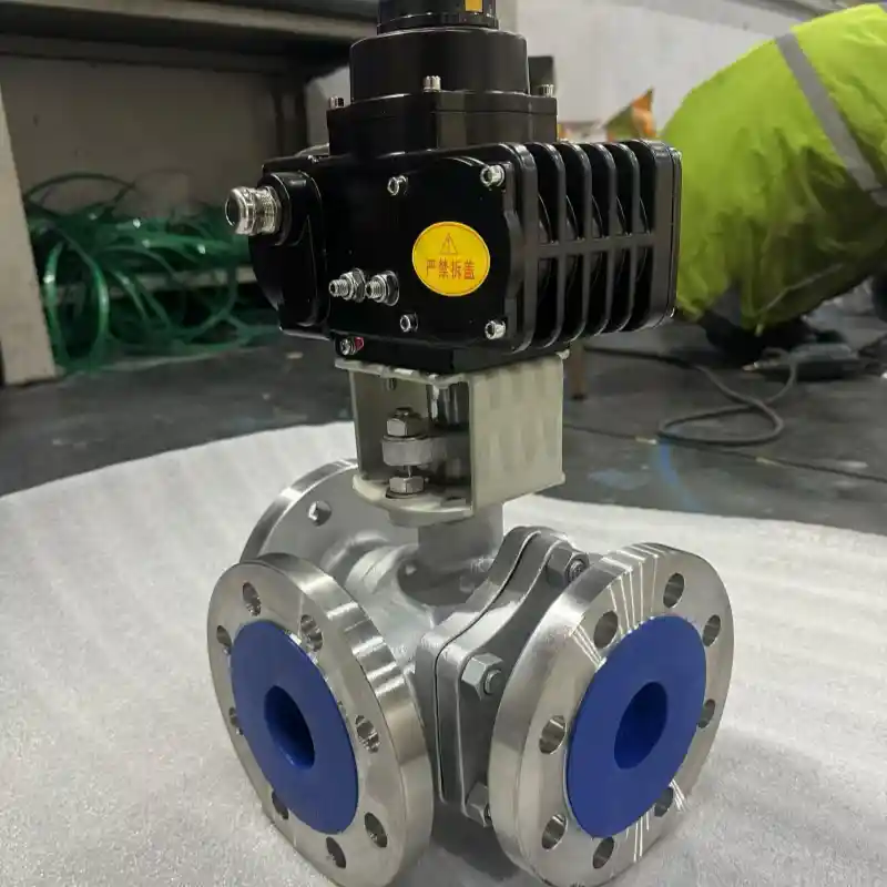 110V Motorized Ball Valve AC NPT Thread Brass SS304 For US Japan Pipeline
