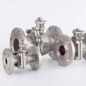 What are the four types of ball valves?