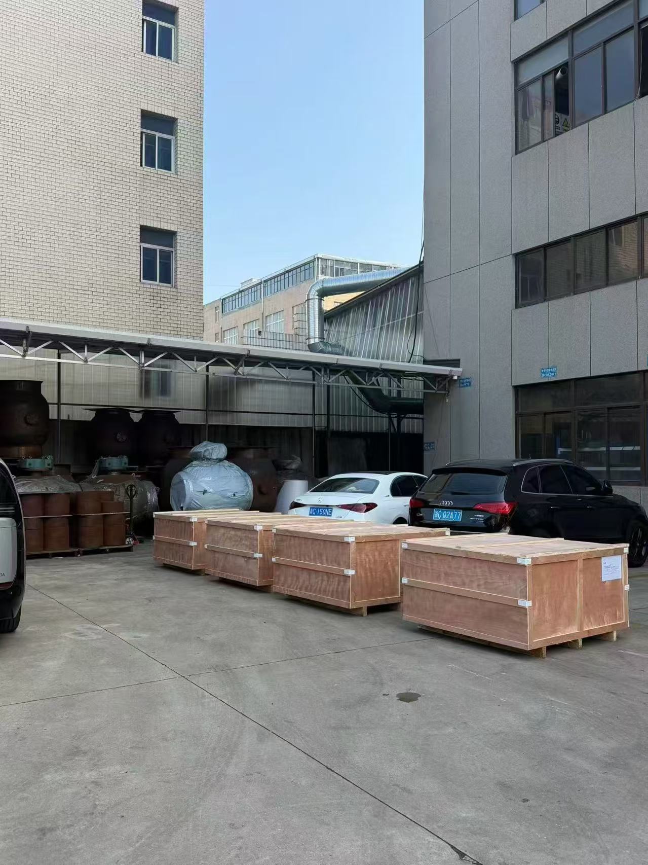 Stainless ball valve shipment