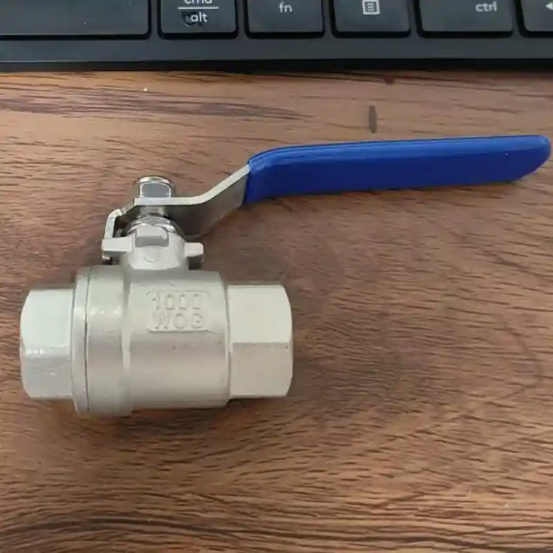 2-Piece Ball Valve – Compact Floating Design Full Port