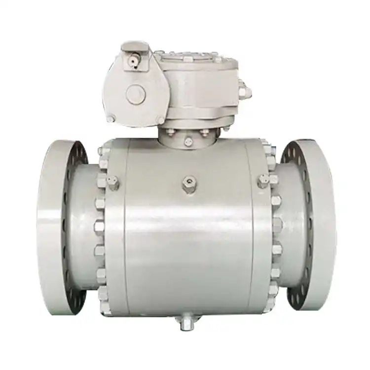 Metal Trunnion Mounted Ball Valve – Wear Resistant Carbide Coated