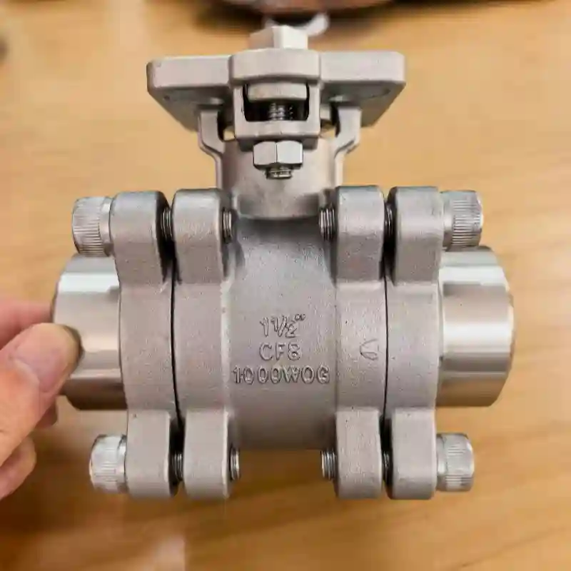 Three-Piece High Pressure Ball Valve – Class 900-2500 Trunnion