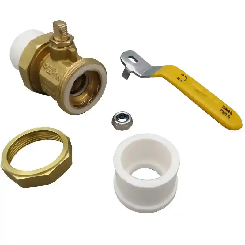 brass ball valve handle