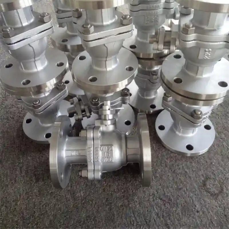 High Temperature Stainless Steel Ball Valve With Cooling Extended Stem