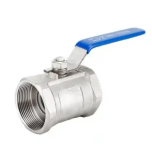 What is the difference between a 1 piece and 2 piece ball valve?