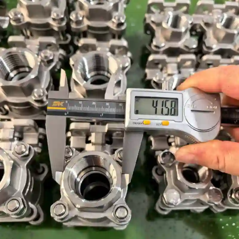 High Quality Stainless Steel 3 Piece Ball Valve – Low Emission, Passivated