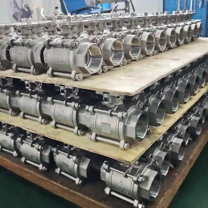Custom CF8 3 Piece Ball Valve – Non-Standard Sizes Made to Order