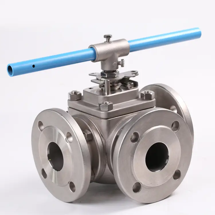 3 inch three way ball valve
