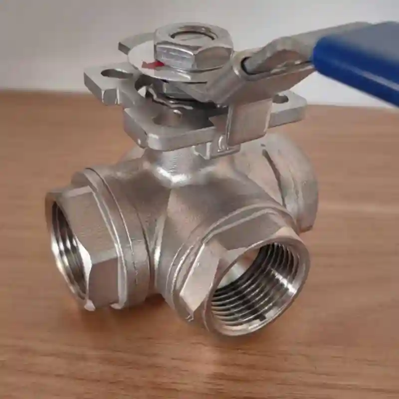 Three-Way Ball Valve for Closed-Loop Water Systems – Low Leak Risk