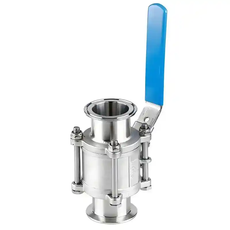 Sanitary Stainless Steel Ball Valve Full Port Food Safe Sanitary Design