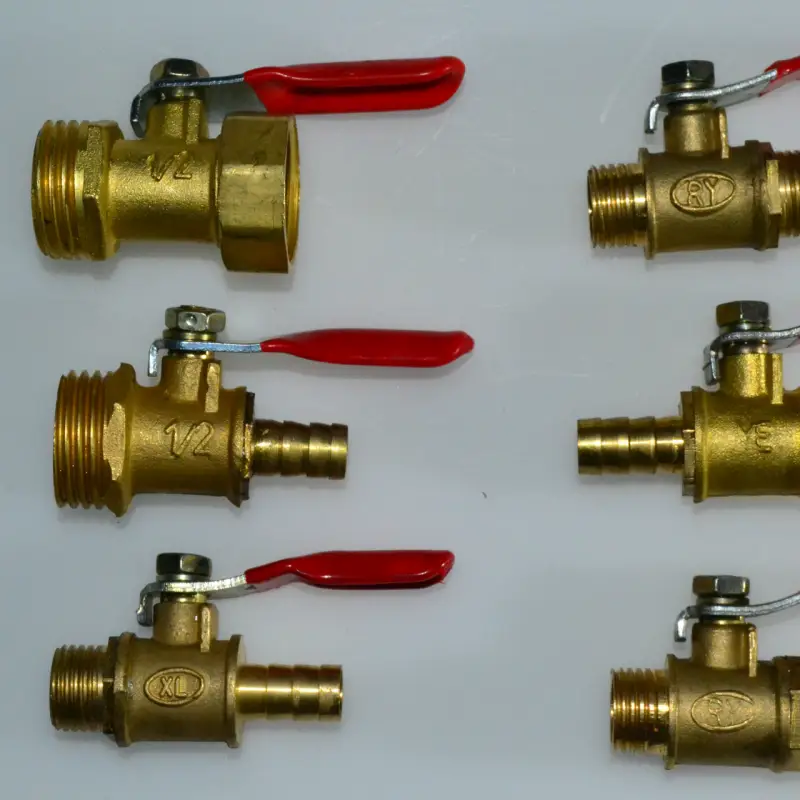 Hose Ball Valve for Garden & Industrial Use – Full Port, Threaded