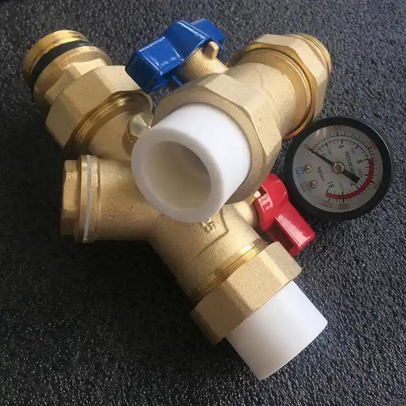 1/2″ PEX Brass Ball Valve – Full Port, No-Solder Crimp Connection