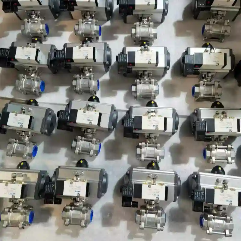 China Pneumatic Ball Valve, ISO CE Certified For Global Industrial Project Applications