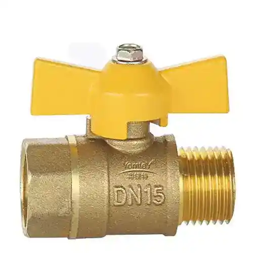 Brass Ball Valve for Natural Gas – AGA/CSA Certified with Anti-Static