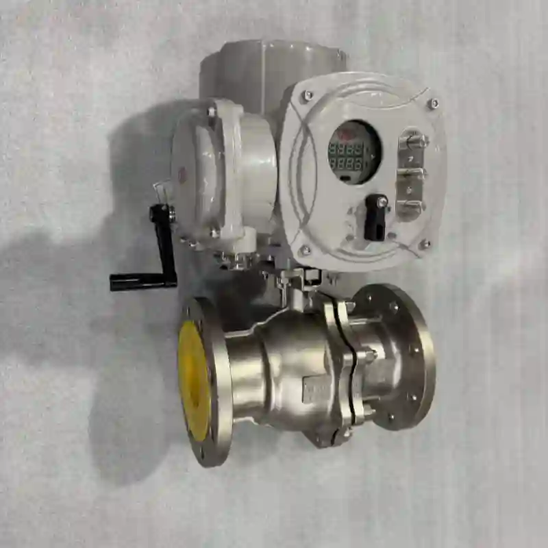 1.5″ Stainless Steel Motorized Ball Valve Low Flow Resistance Auto Control
