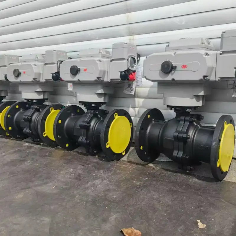 2 Inch Motorized Ball Valve Full Port DN50 High Flow For Water Treatment